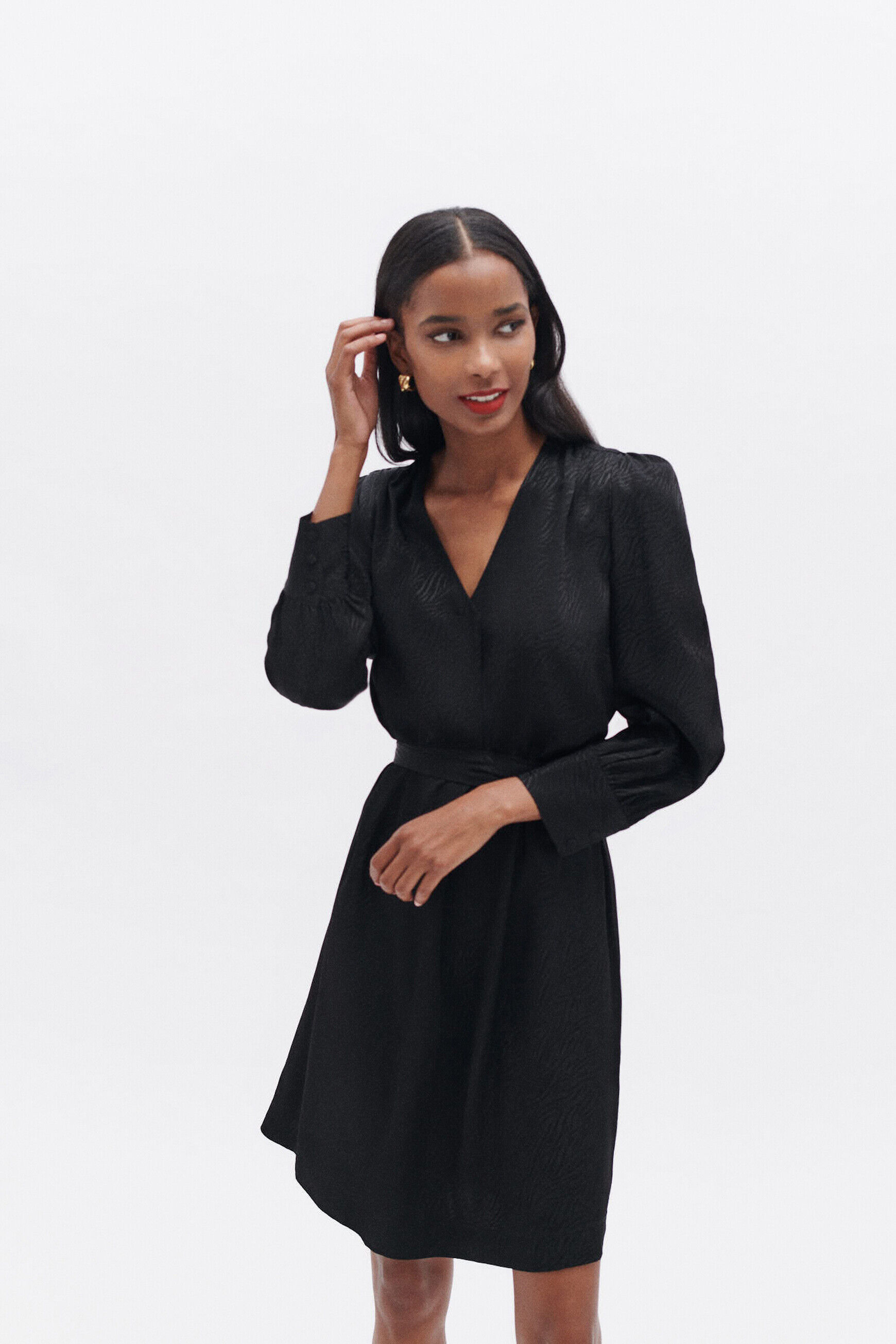 robe alice noir femme