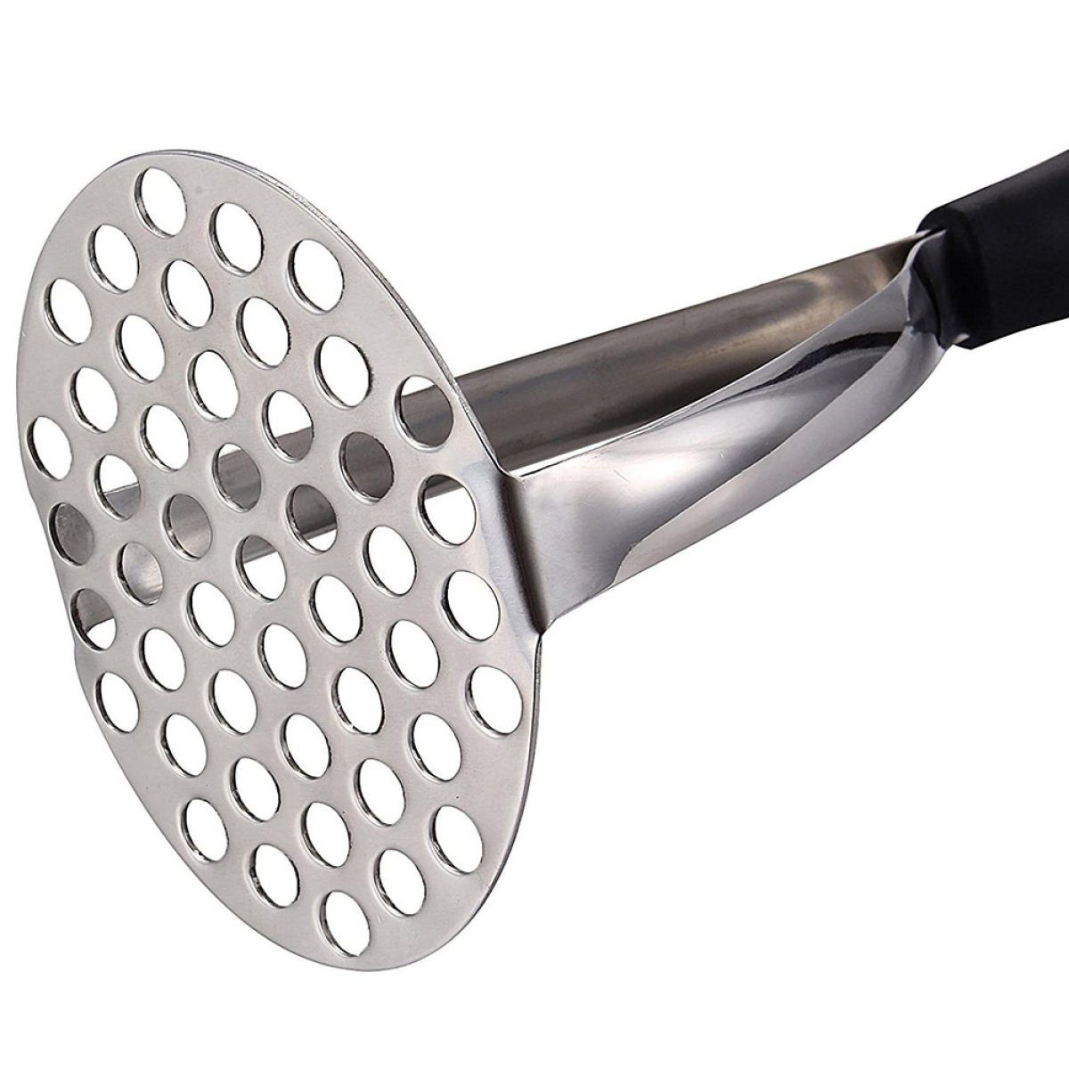 Rwoythk Kartoffelpresse Kartoffelstampfer, professioneller, Edelstahl, Koch- und Küchenhelfer.