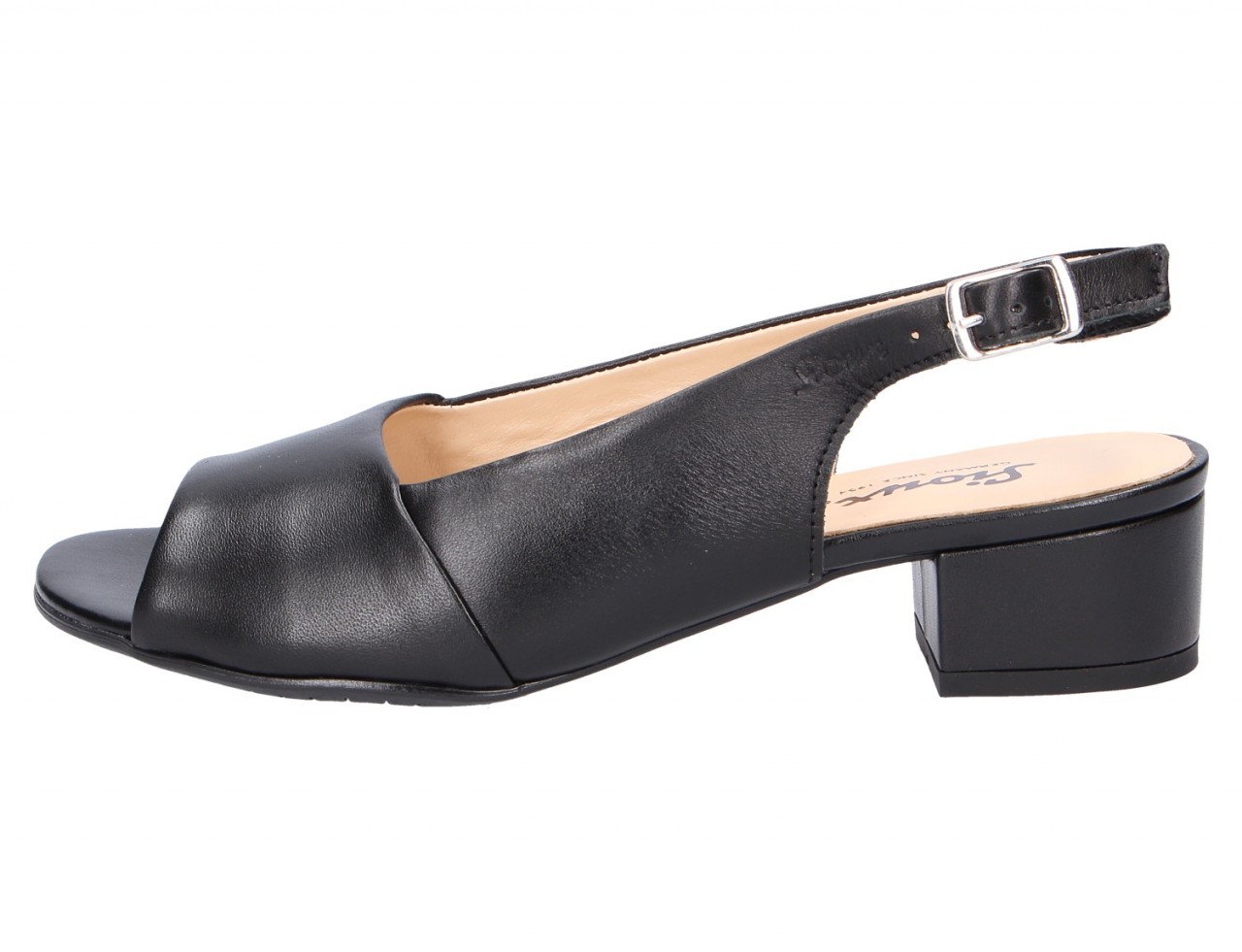 SIOUX Sling-Pumps schwarz Zippora Peep-Toe schwarz
