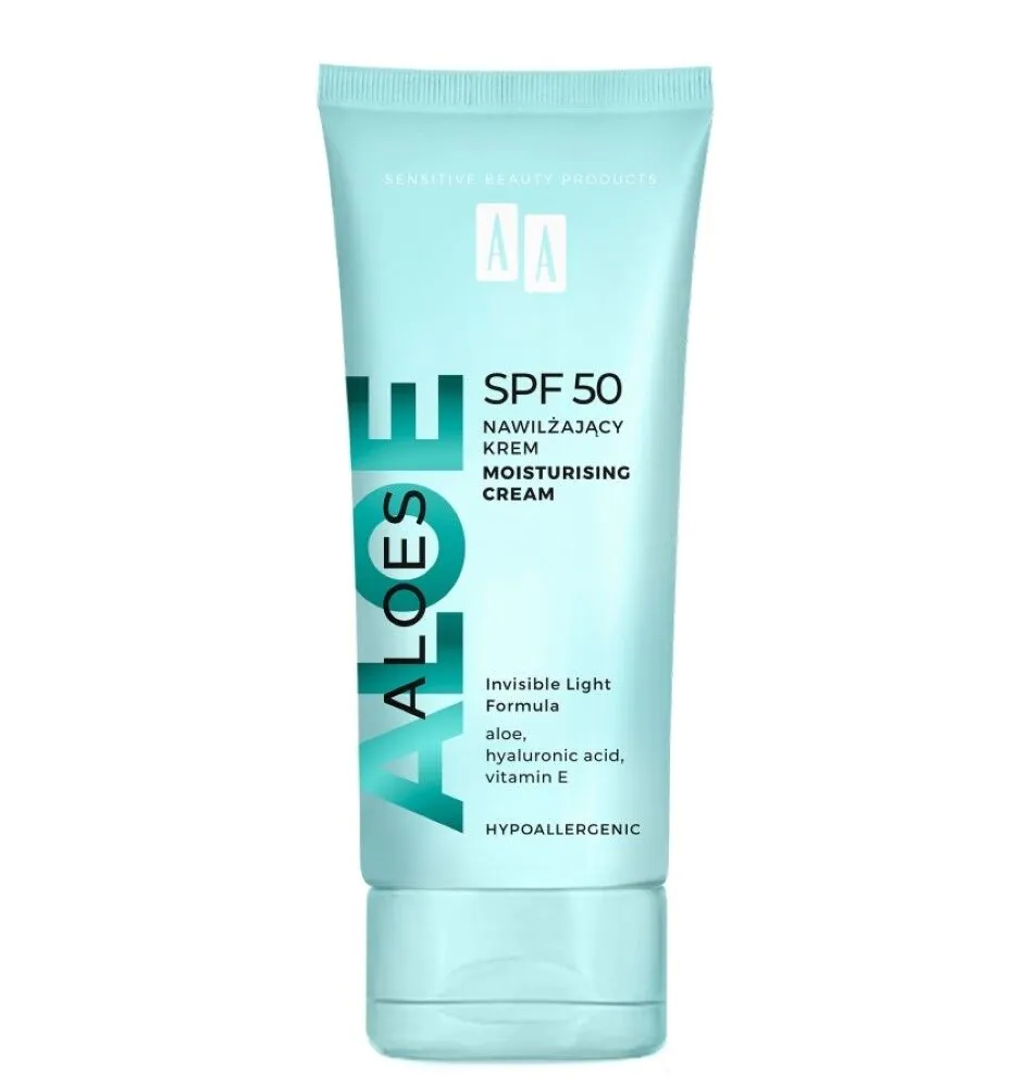 AA Αλόη SPF50 - Ενυδατική Κρέμα 40ml