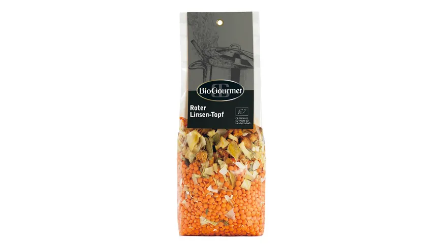 BioGourmet Roter Linsen-Topf 250 g