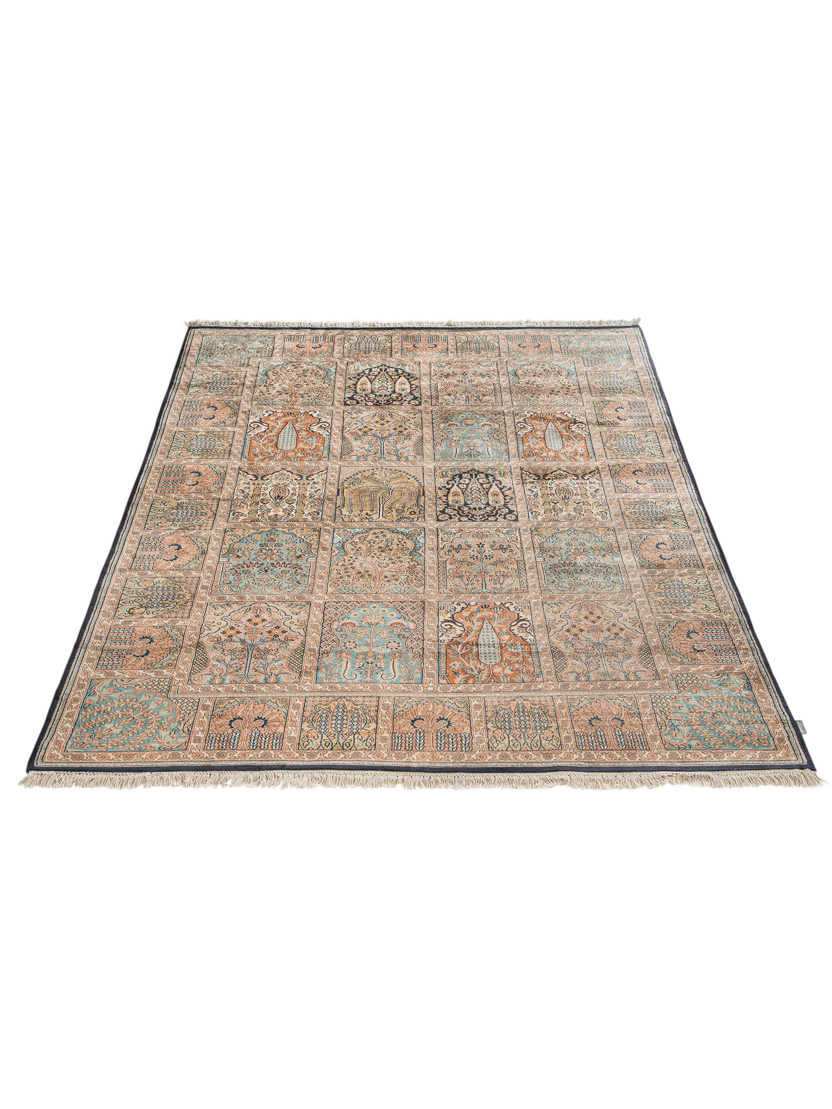 Kaschmir Seide 18/18 ca. 152 x 210 cm, Unikat / Einzelstück