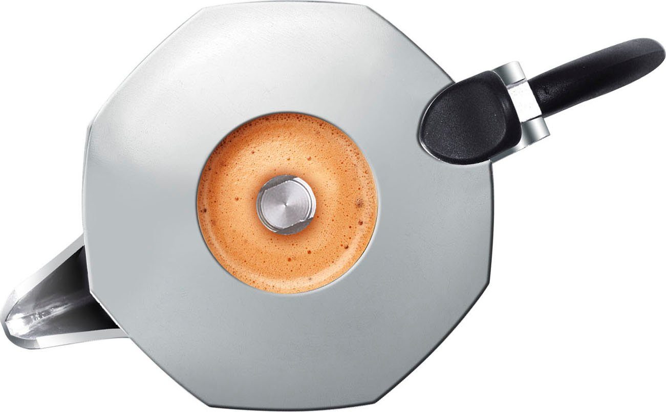 Rommelsbacher Einzelkochplatte Geschenk-Set: Original Bialetti Moka Kanne Brikka + Reisekochplattea