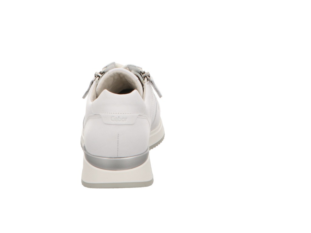 GABOR Freizeit Schnürer weiss Gabor Fashion Sneaker low 43.480.21 weis