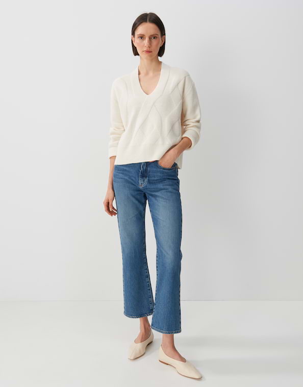Cropped Flared Jeans Ciflare
