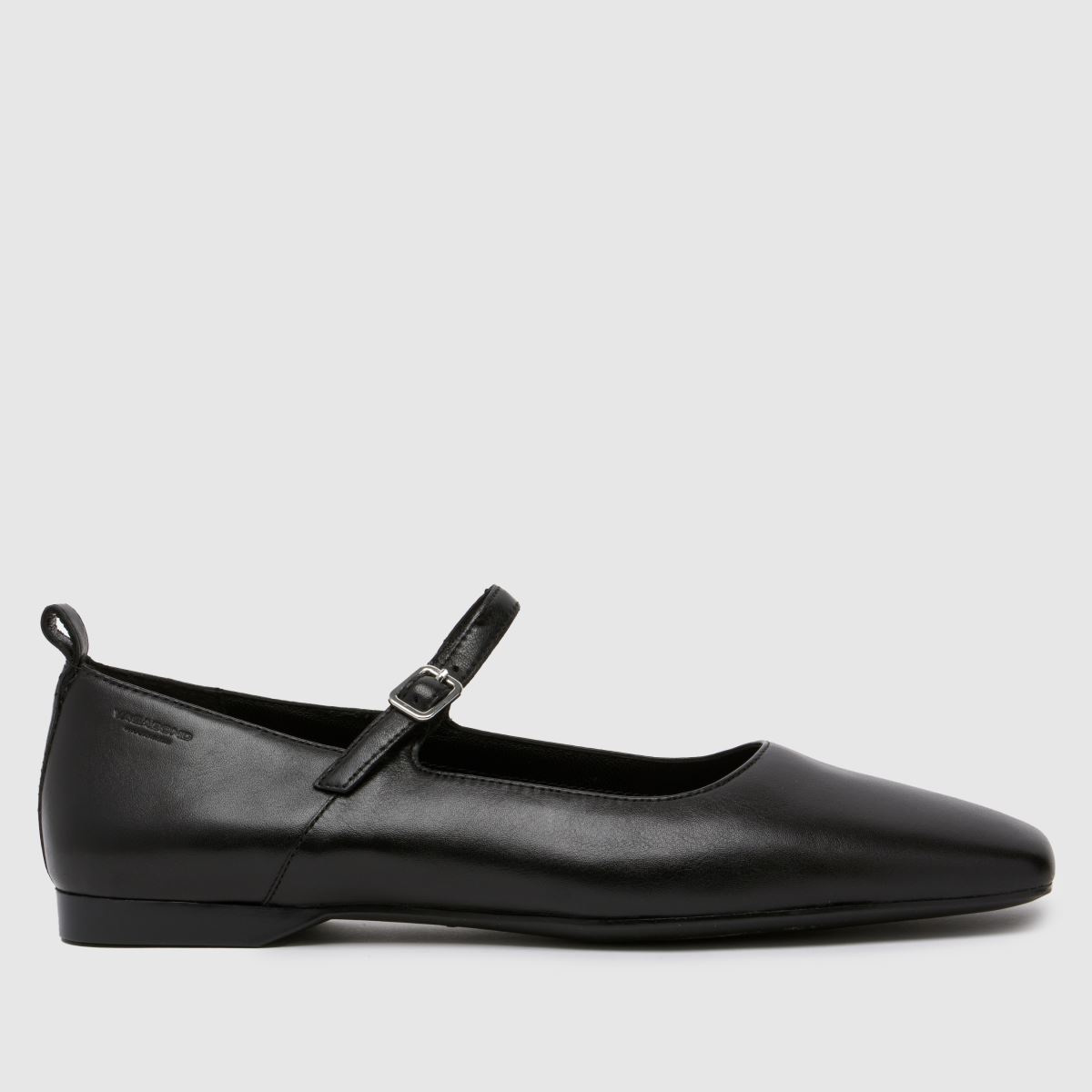 Vagabond Shoemakers – Delia – Svarta ballerinaskor med Mary Jane-motiv