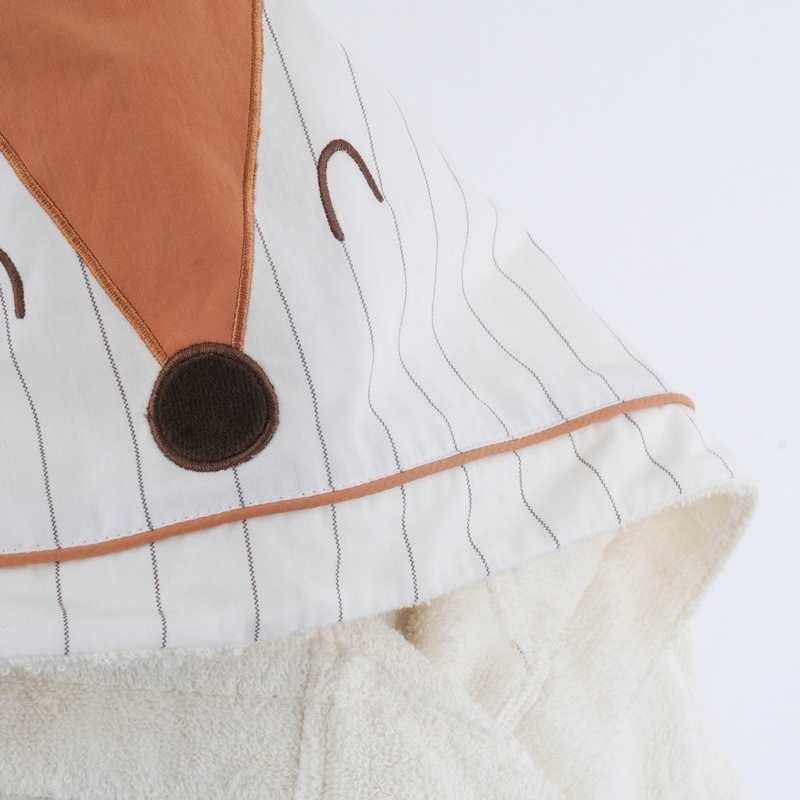 Peignoir enfant renard Dream Forest 6/7 ans