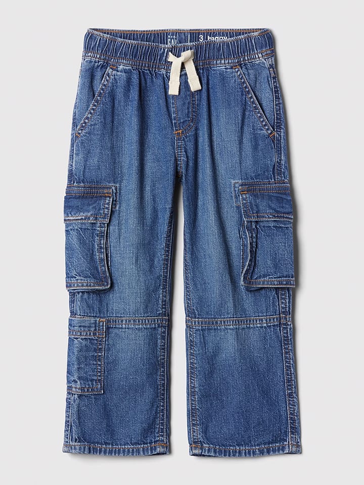 GAP Cargojeans - Regular fit - in Blau günstig kaufen