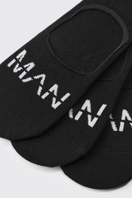 3er-Pack unsichtbare Man-Socken