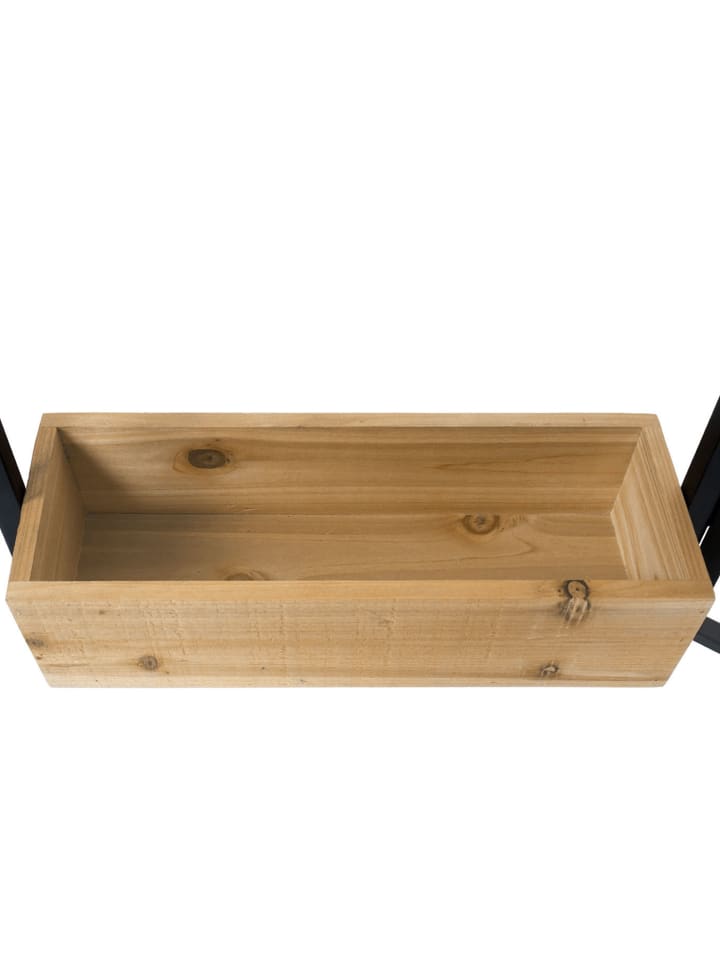 MCW Raumteiler mit Pflanzkasten L32, Gestell schwarz, naturfarben günstig kaufen onesize