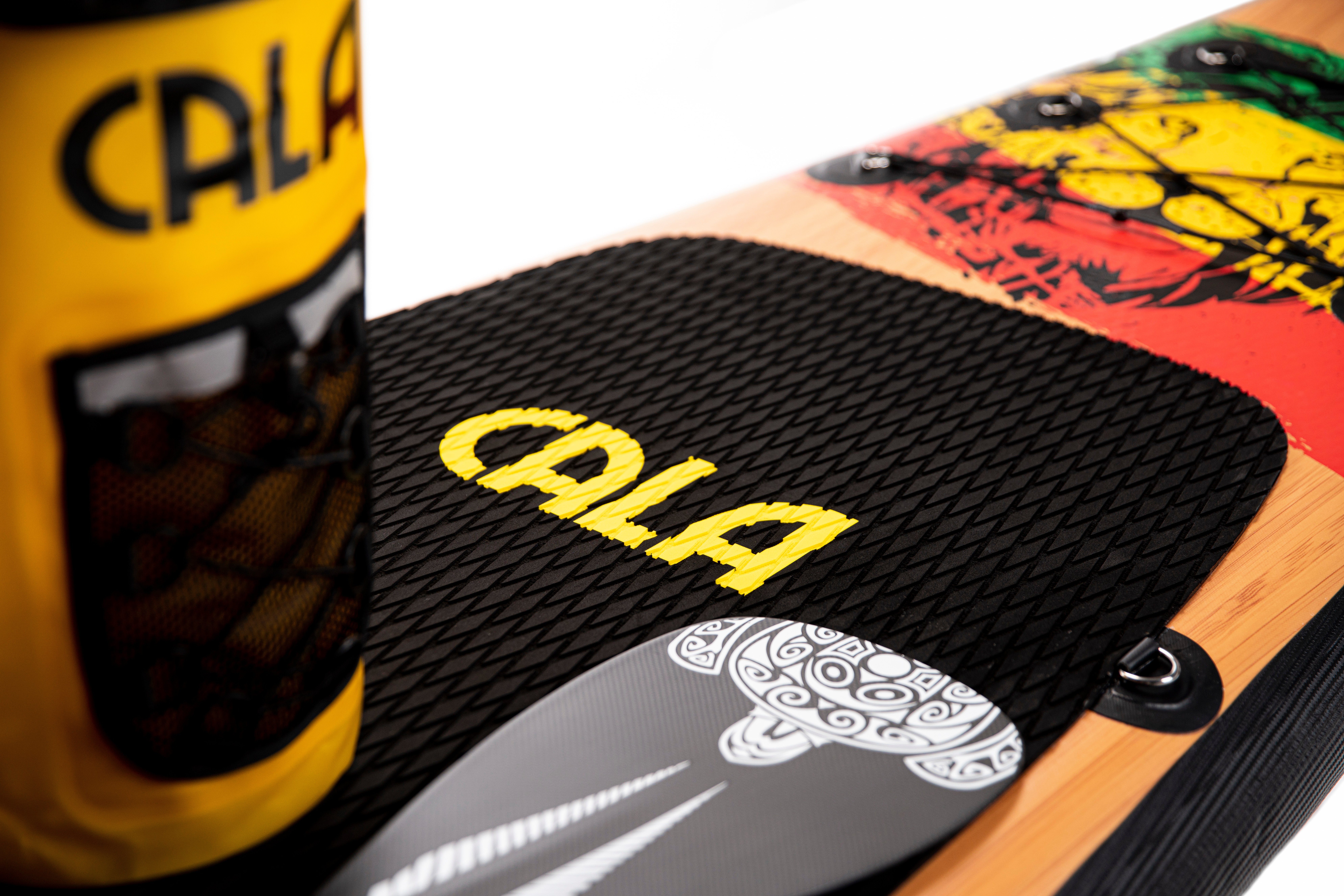 CALA SUP-Board IKATERE, robustes SUP- Board aufblasbar, (Komplett-Set, SUP BOARD inkl. Board Bag, Pumpe, Vollcarbon-Paddel, Reparatur Kit), Speziell für: Ausdauertraining und die offene See
