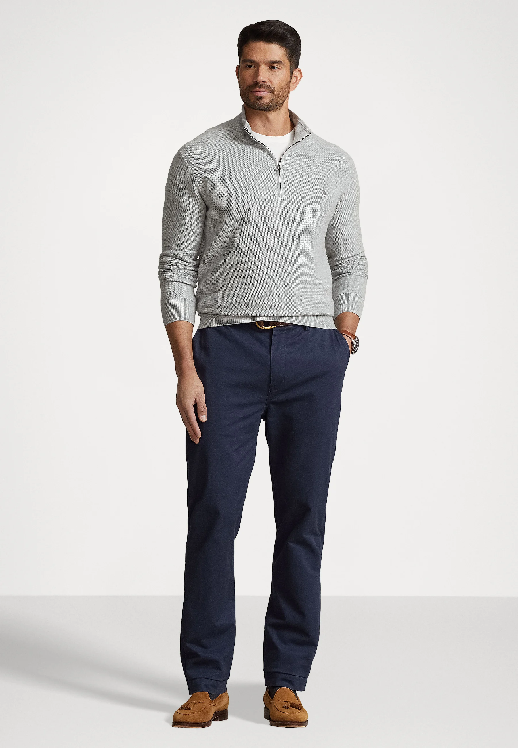 Suéter Polo Ralph Lauren Big & Tall de manga larga
