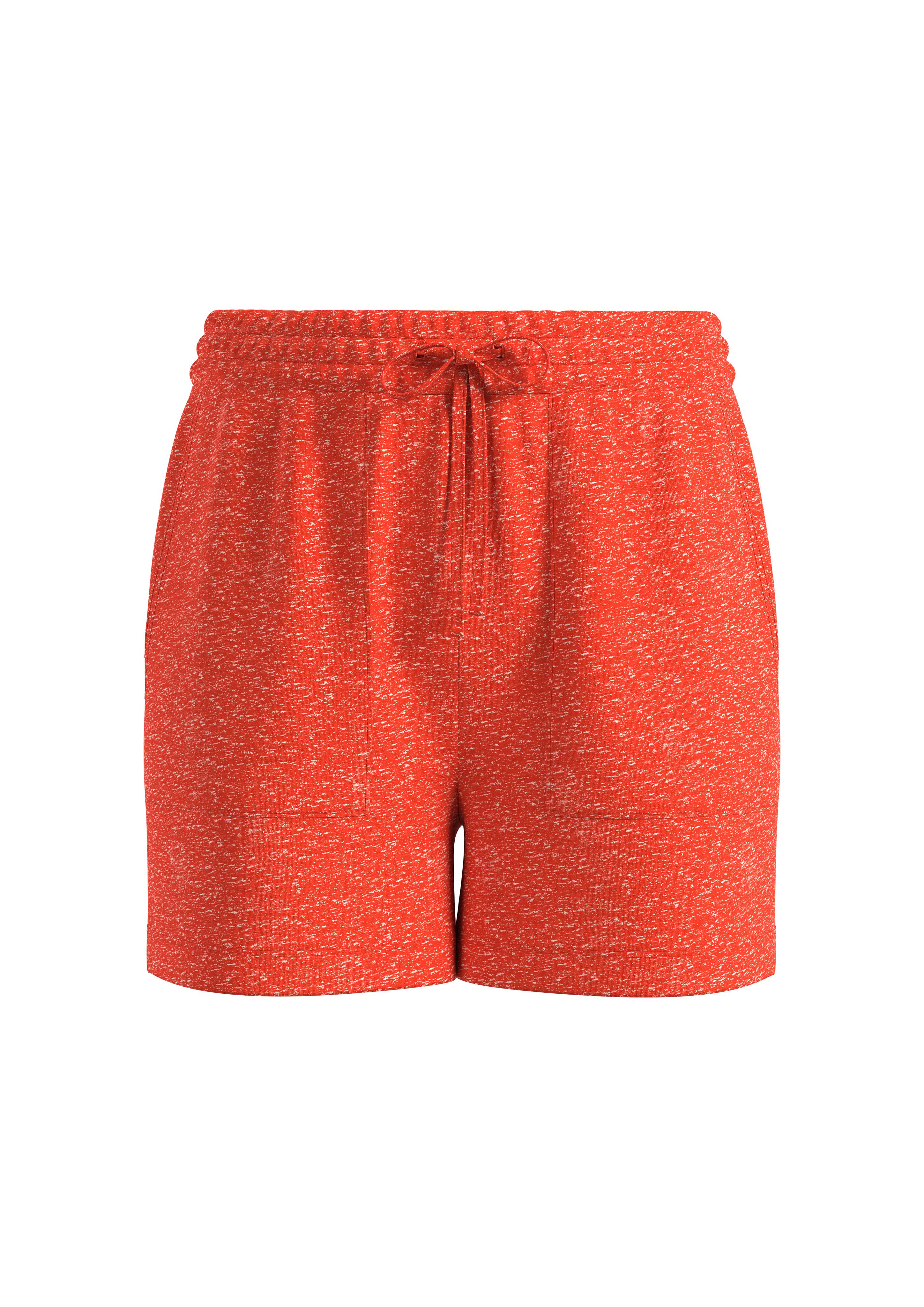 Regular: Melierte Shorts aus Baumwollmix  2132037-25W9