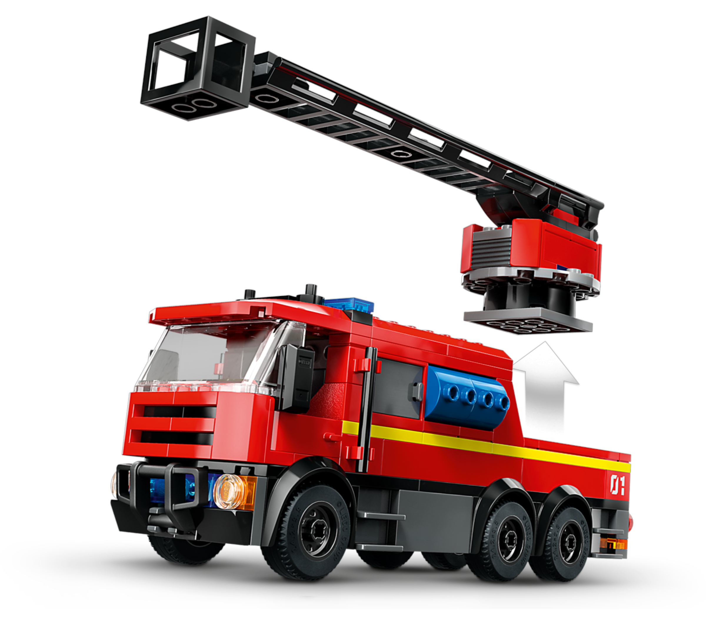Feuerwehrstation mit Drehleiterfahrzeug 60414