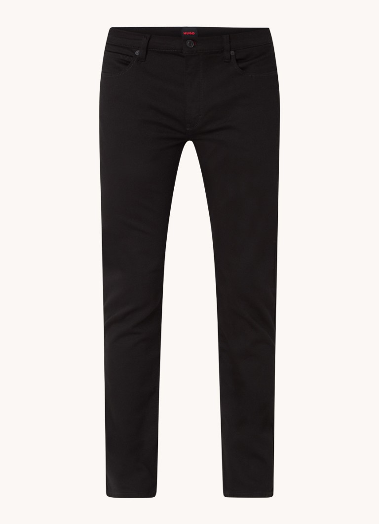 Calça jeans HUGO BOSS 734 slim fit com lavagem colorida