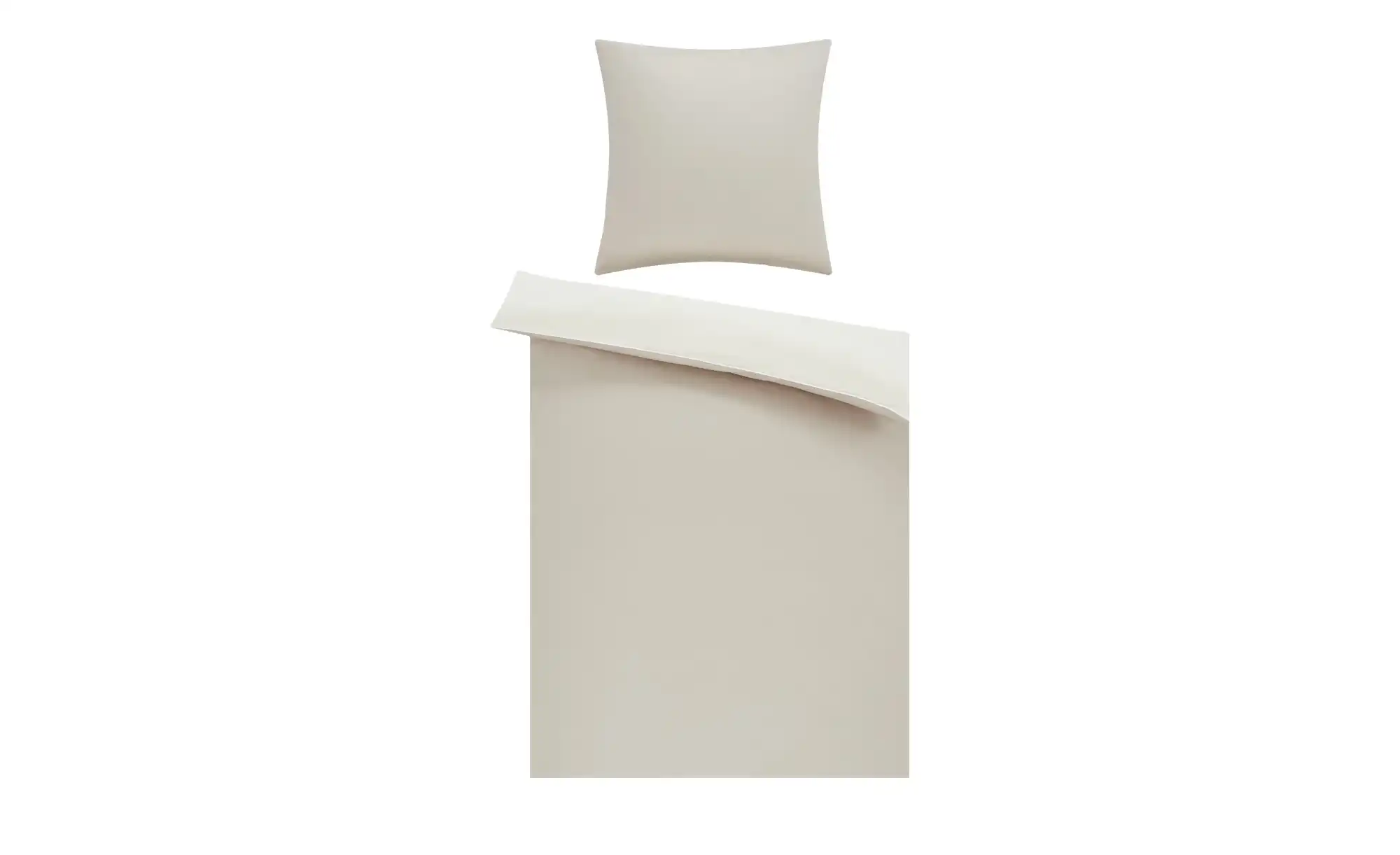 como Satin Wende-Bettwäsche Satin Piping