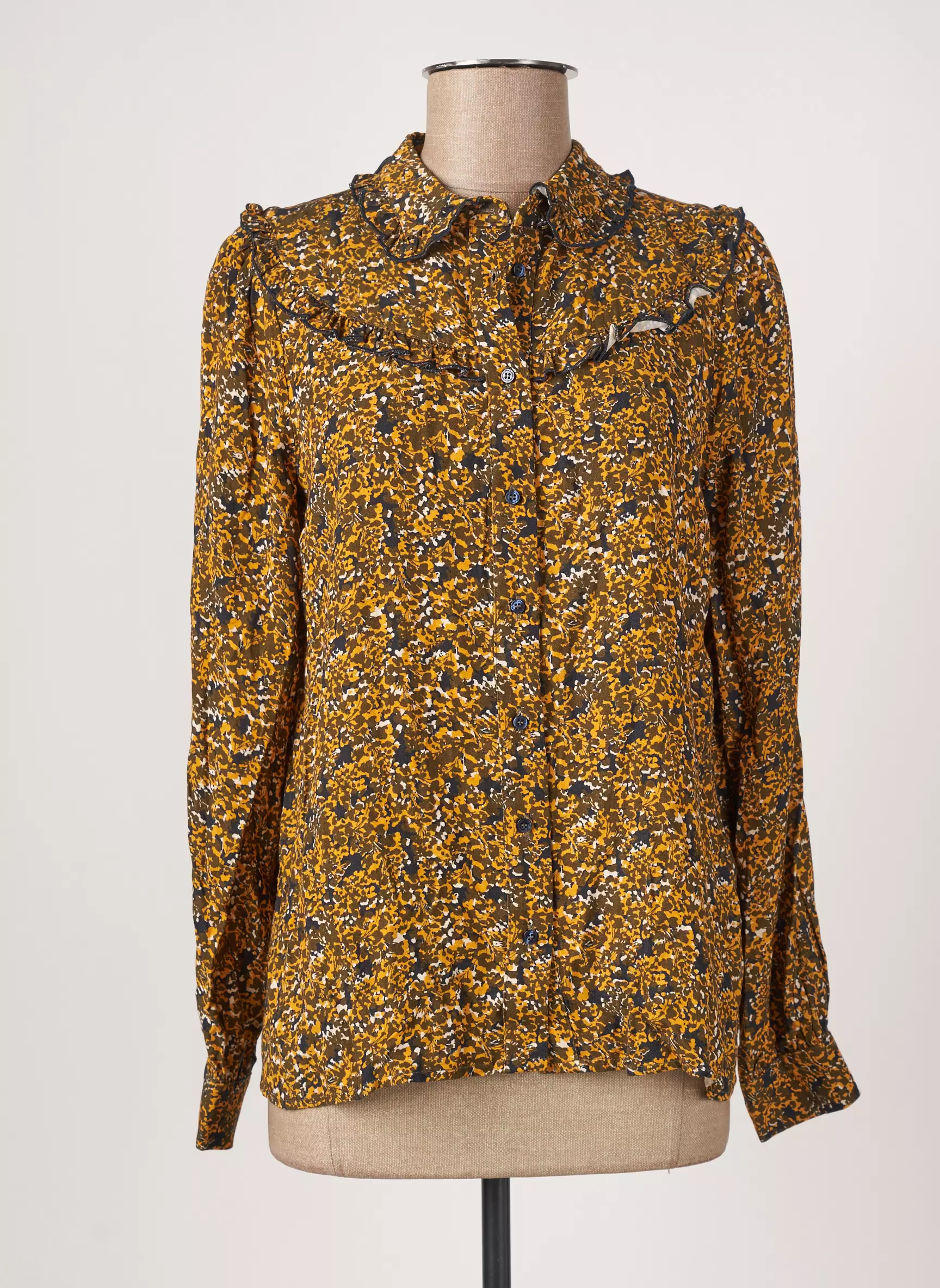 Le Fabuleux Marcel De Bruxelles Chemisiers Femme couleur jaune