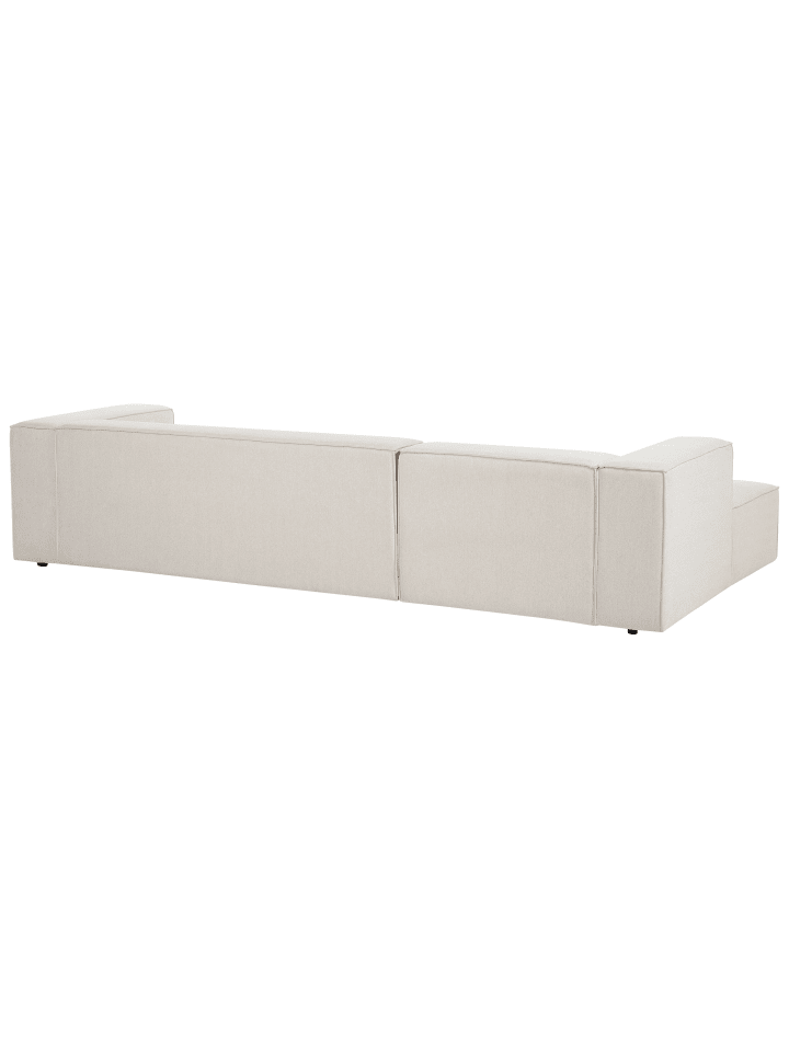 Beliani Ecksofa VERNON in Beige - (W) 330 x (H) 68 x (L) 178 cm günstig kaufen onesize