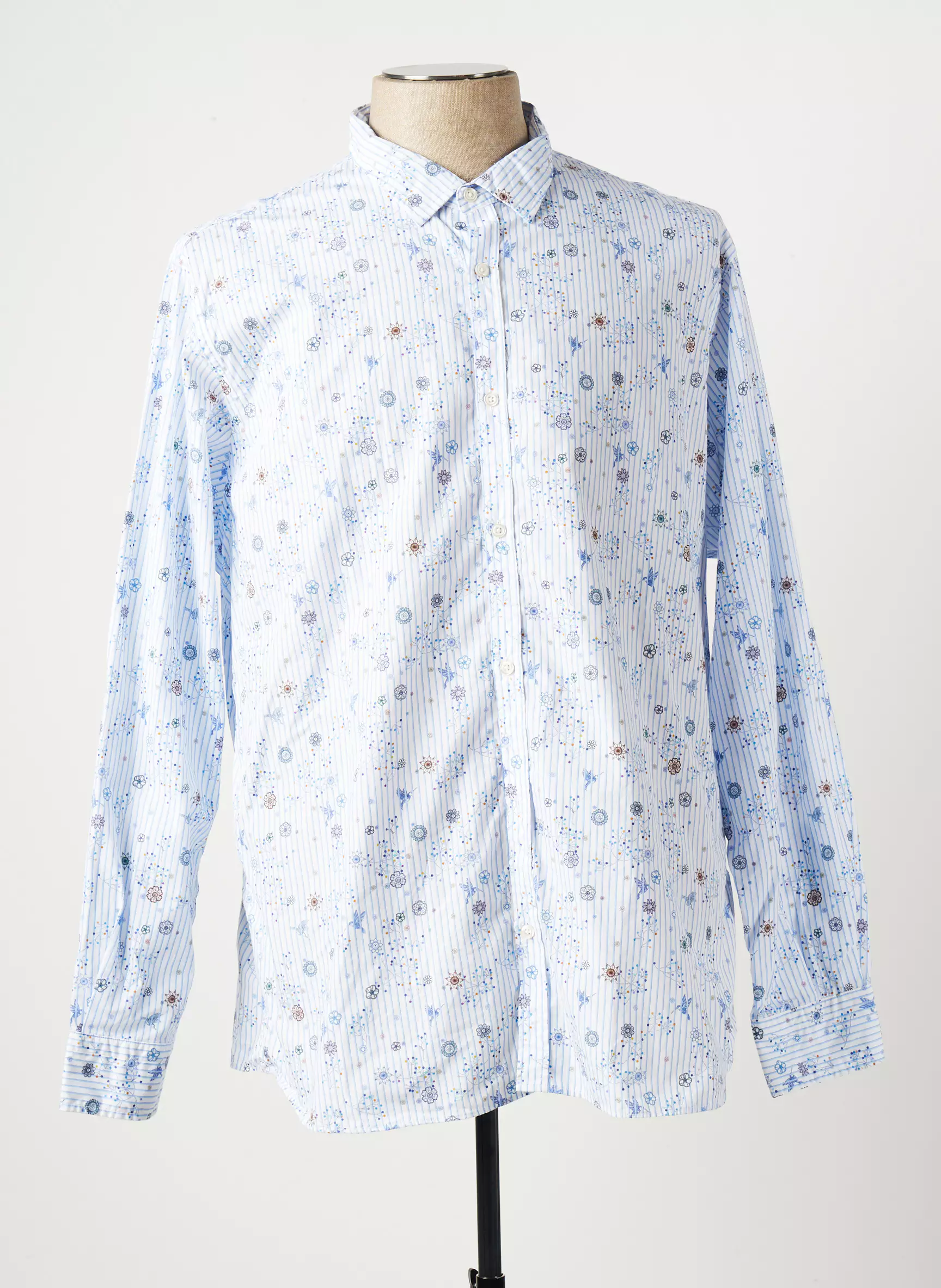 Altemflower Manches Longues Homme couleur bleu