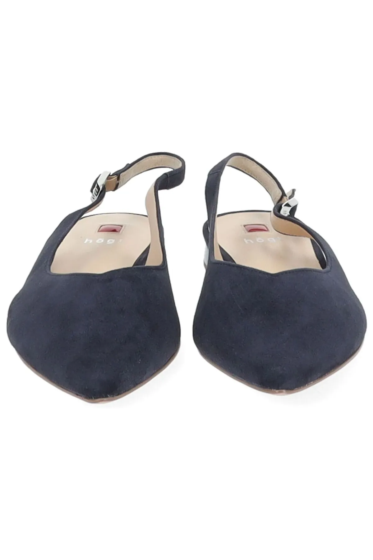 HÖGL  Ballerina - Blau - Blockabsatz