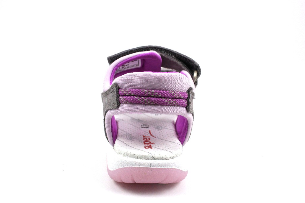 SUPERFIT Mädchen Sandalen grau