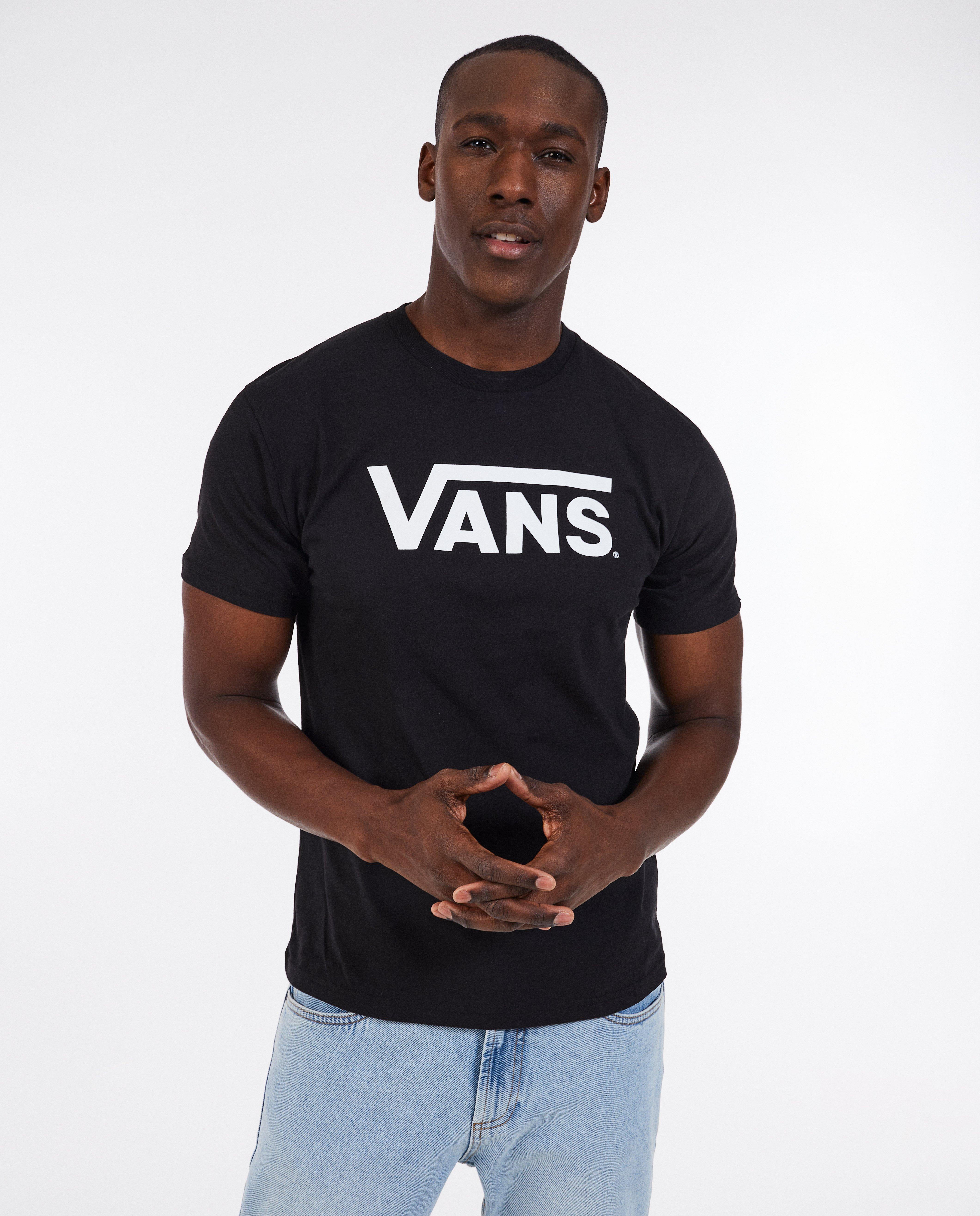 Tricou negru Vans cu litere negre