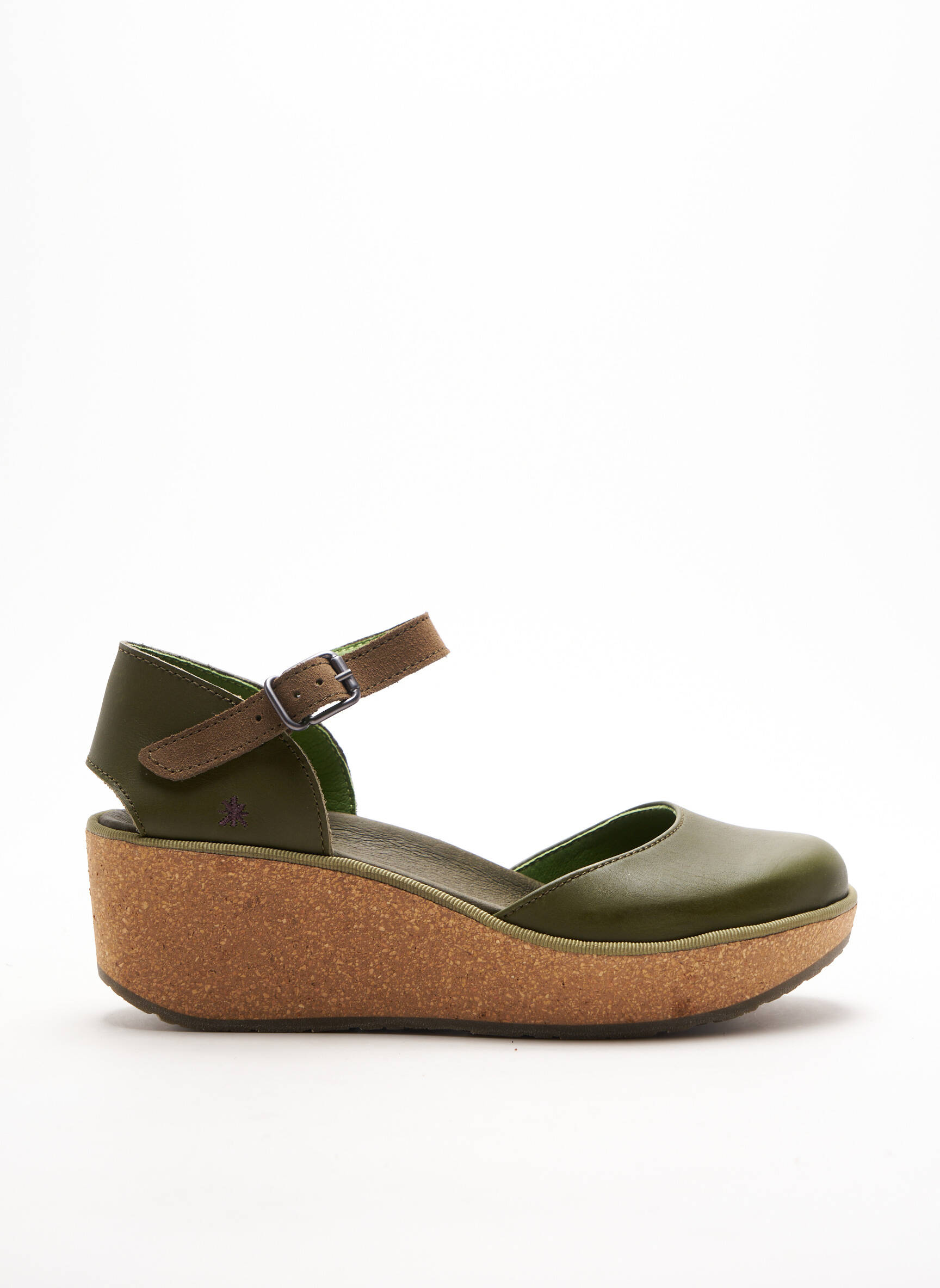 Art Sandales Nu Pieds Femme couleur vert
