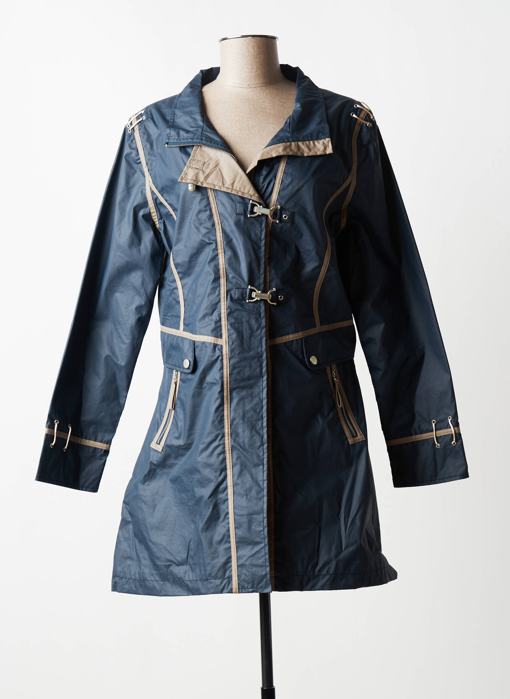 Quattro Parkas Femme couleur bleu