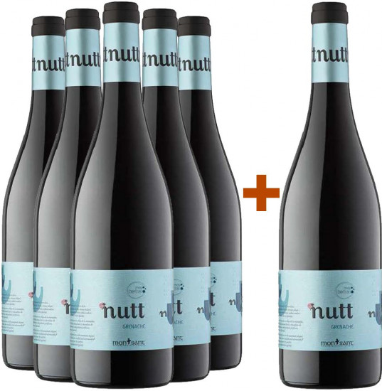 5+1 Aktionspaket Nutt Grenache Montsant DO - Mas Bertran