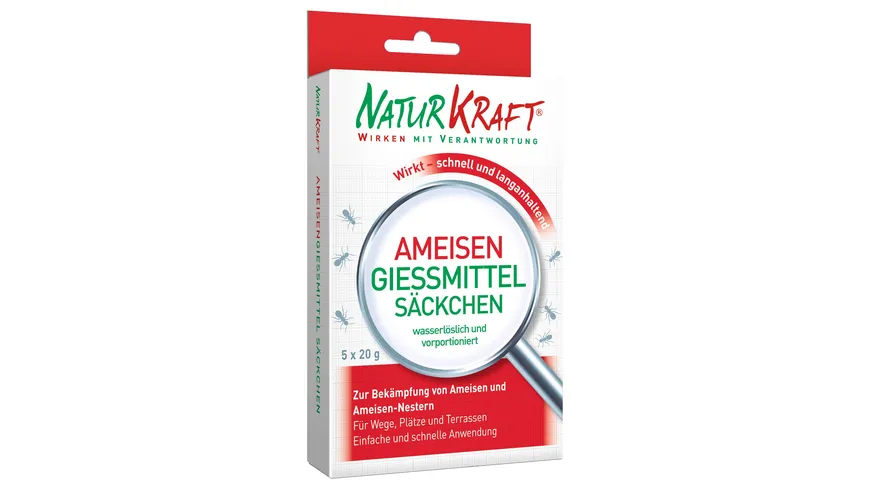 NaturKraft Ameisen Gießmittel Säckchen Insektenschutz
