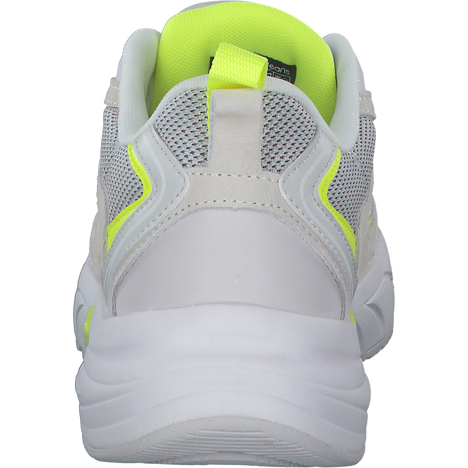 Calvin Klein YW0YW00891, Sneakers Low, Damen, Weiß (Gelb)