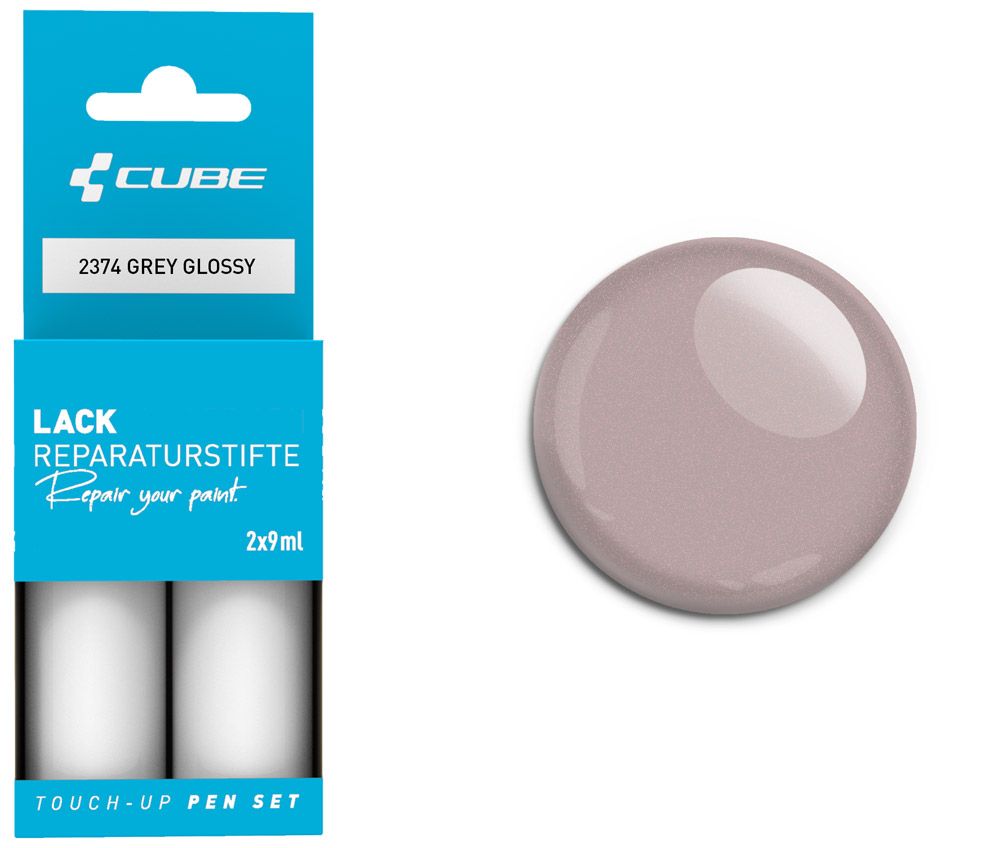 Cube Lackreparaturstift Set GREY glossy kaufen | Bike-Discount