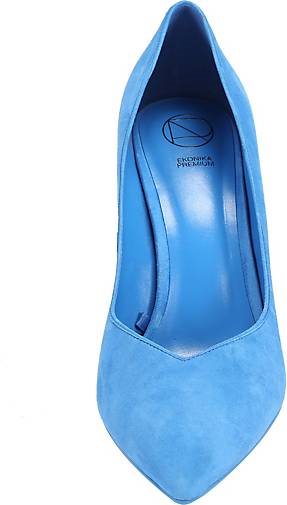 ekonika Pumps aus samtigem Veloursleder