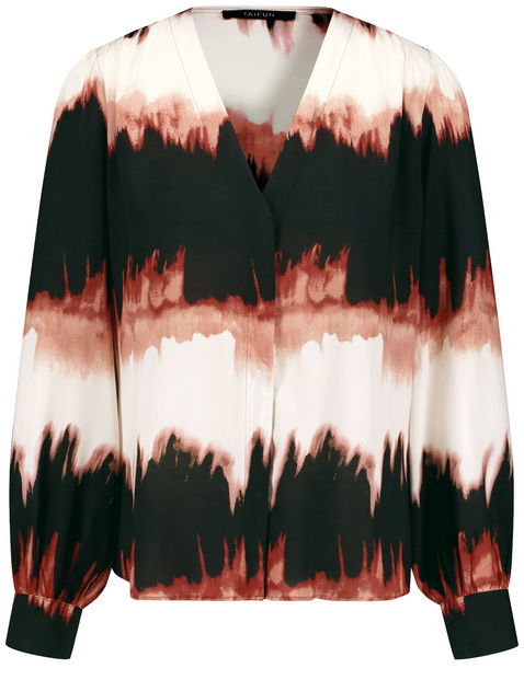 Fließende Bluse mit Print