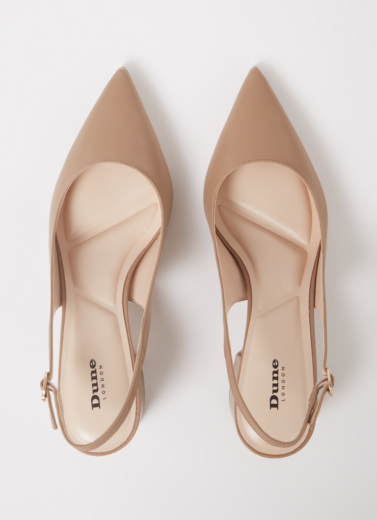 Pantofi cu toc din piele Dune London Compelled