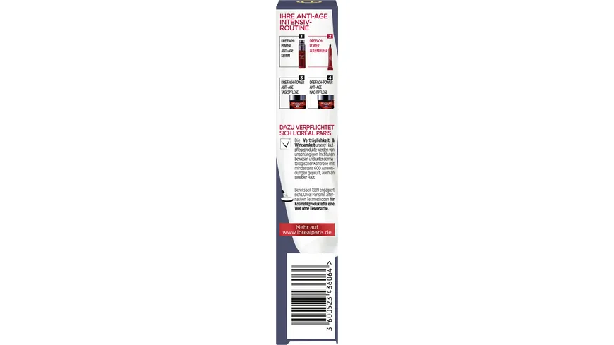 L'Oréal Paris Revitalift Laser X3 Augencreme - Straffende Wirkung für gemilderte Falten und intensive Feuchtigkeit 15 ml