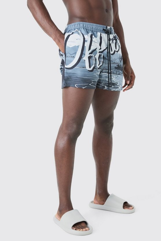 Kurze Strand-Badehose