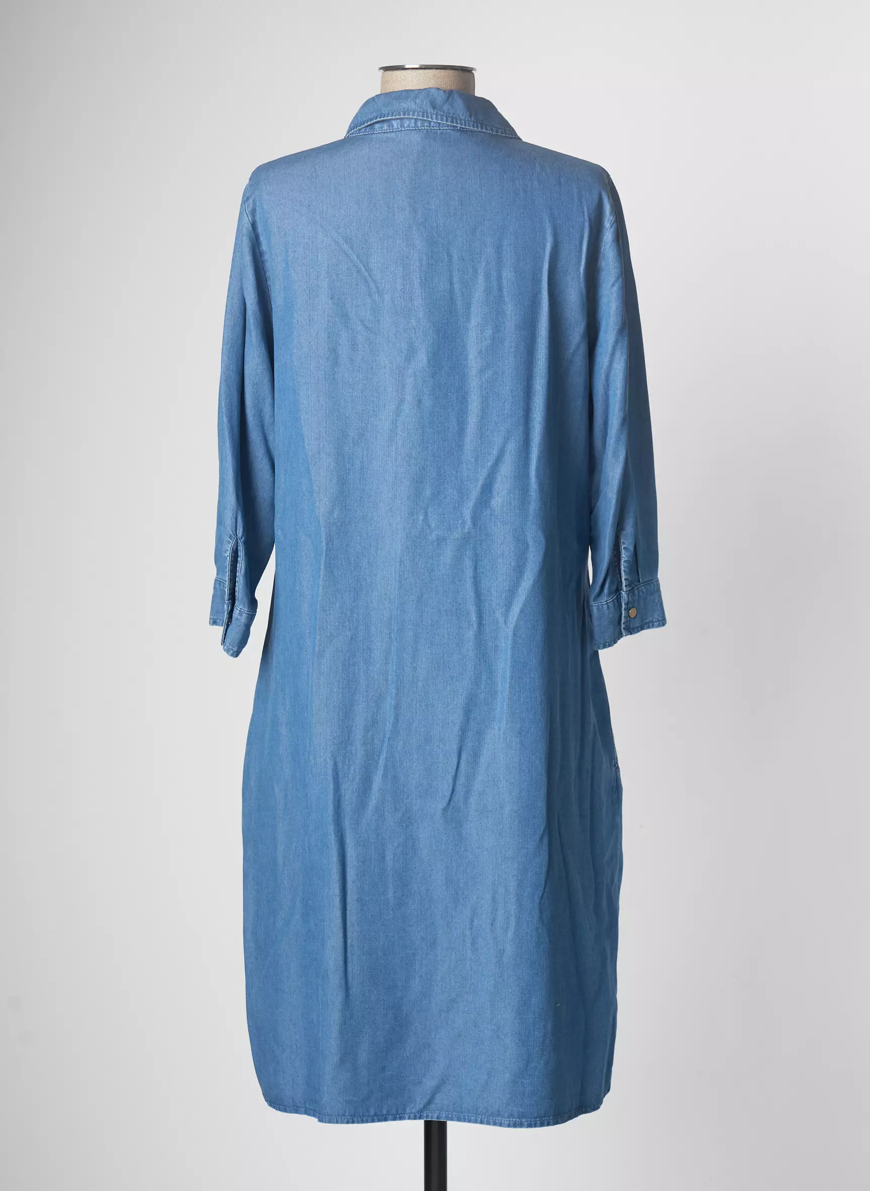 Devernois Robes Mi Longues Femme couleur bleu