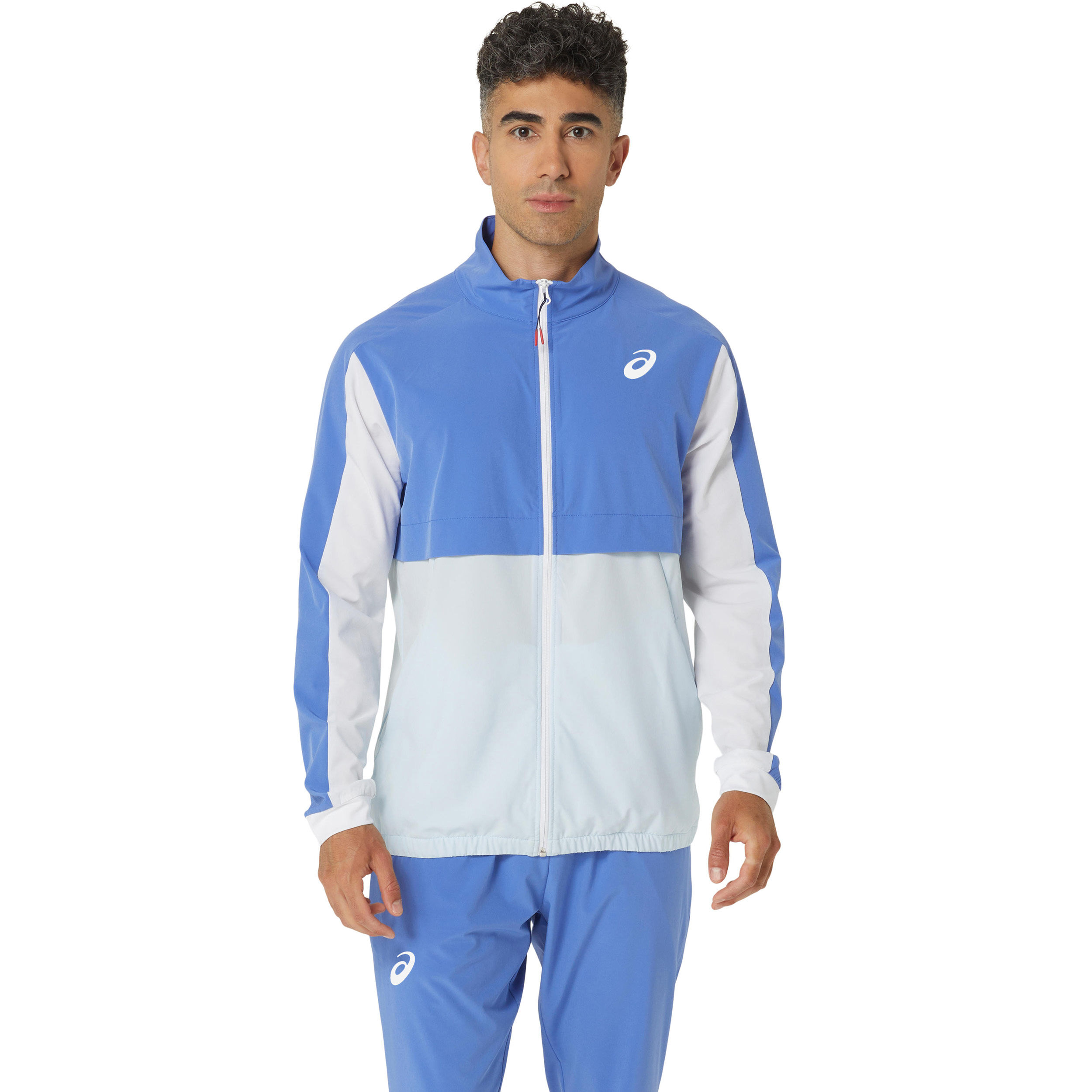 Match Trainingsjacke Herren - Blau, Hellblau