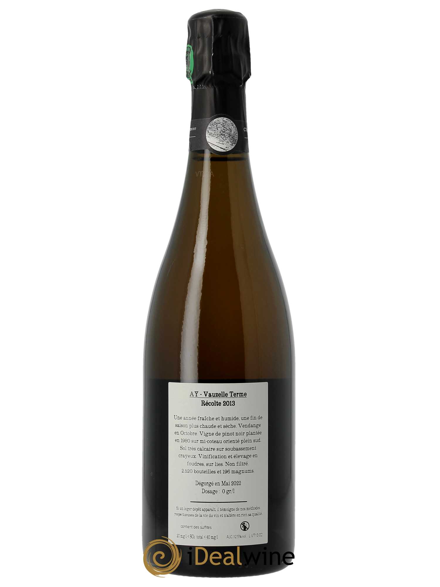Aÿ Vauzelle Terme Jacquesson  2013 - Lot de 1 Bouteille