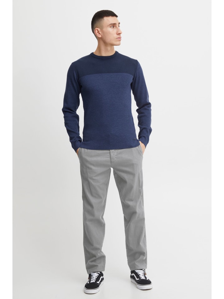 INDICODE Leinenhose IDIves 60017MM lange Hose mit Tunnelzug am Bund in hellgrau günstig kaufen