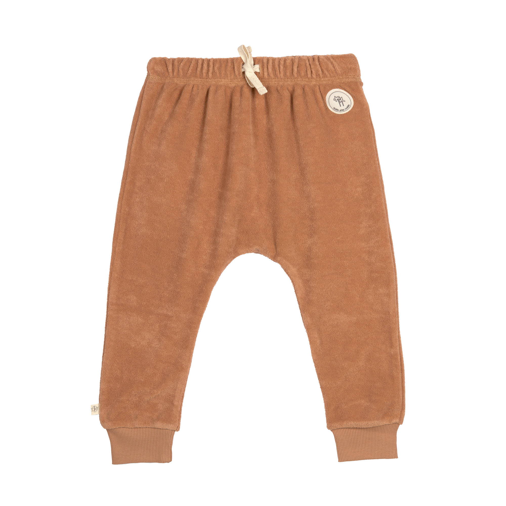 Frottee Hose Kinder, Karamell