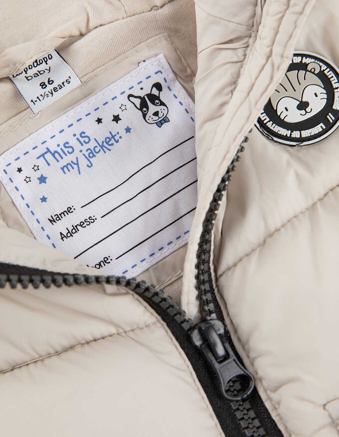 Steppweste - Labelpatch