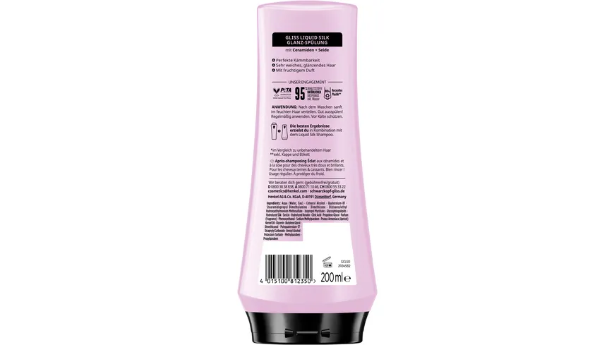 GLISS Spülung Liquid Silk 200 ml 200 ml