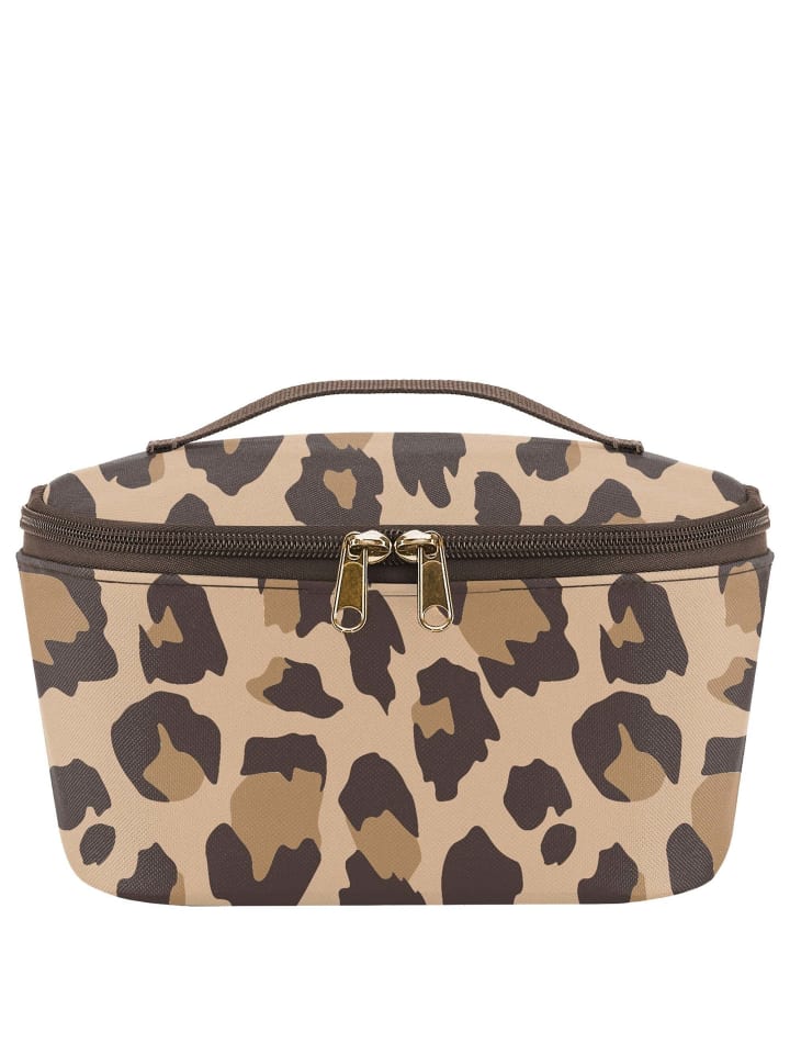 Reisenthel thermo coolerbag S - Brotzeitbox 22.5 cm (twist powder blue) in leo macchiato günstig kaufen onesize