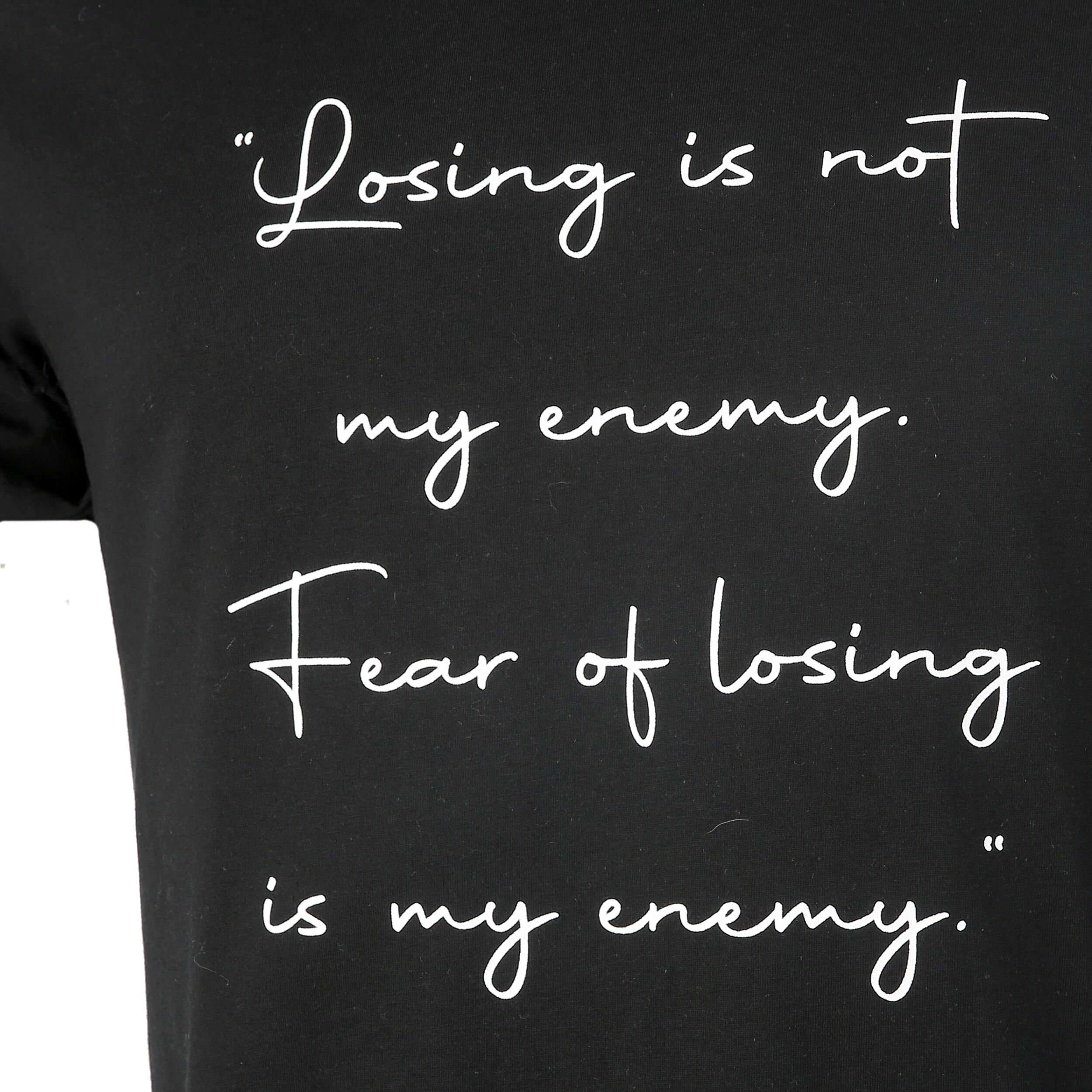 No Fear T-Shirt Herren - Schwarz, Weiß