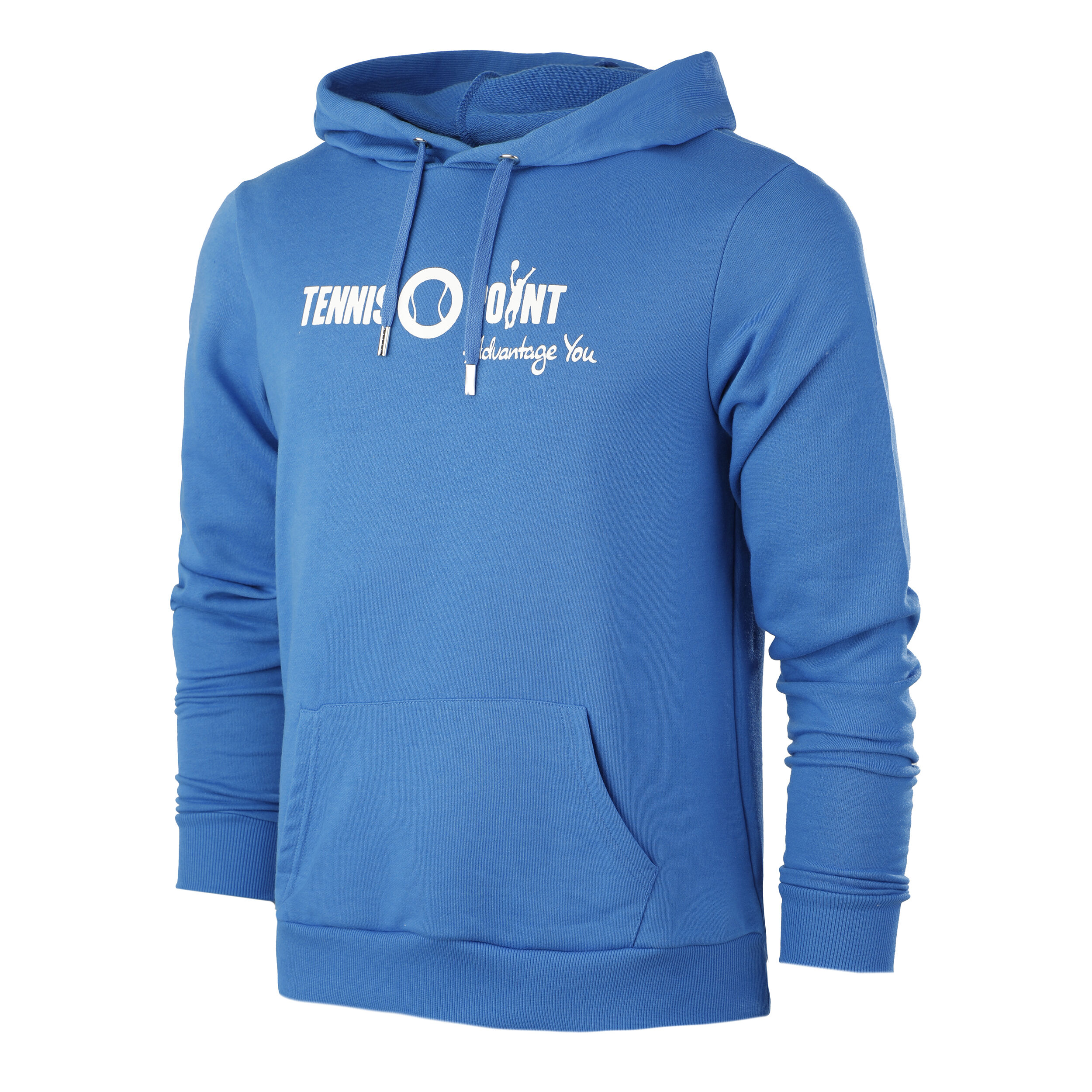 Logo Hoody Herren - Blau, Weiß
