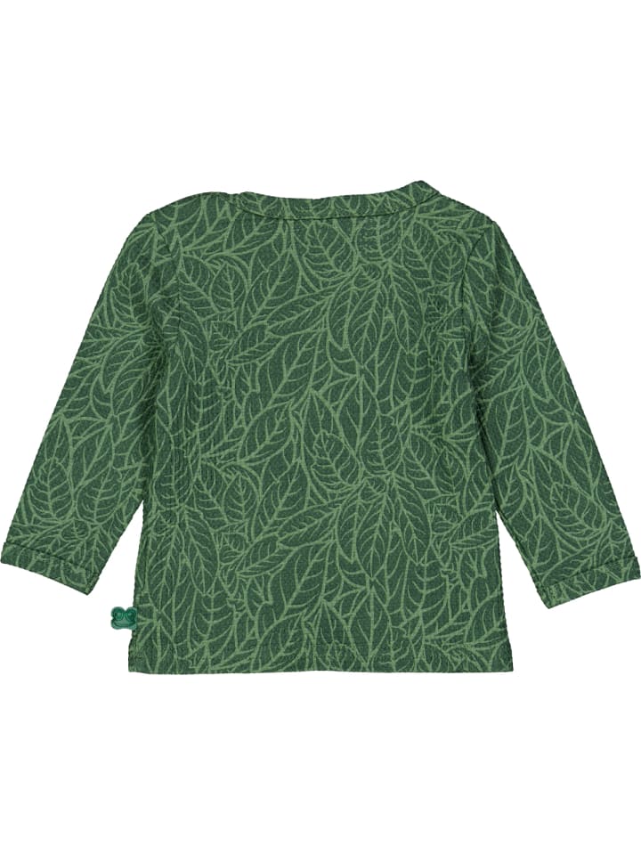 Fred´s World by GREEN COTTON Babylangarmshirt in Elm green/ Leaf green günstig kaufen