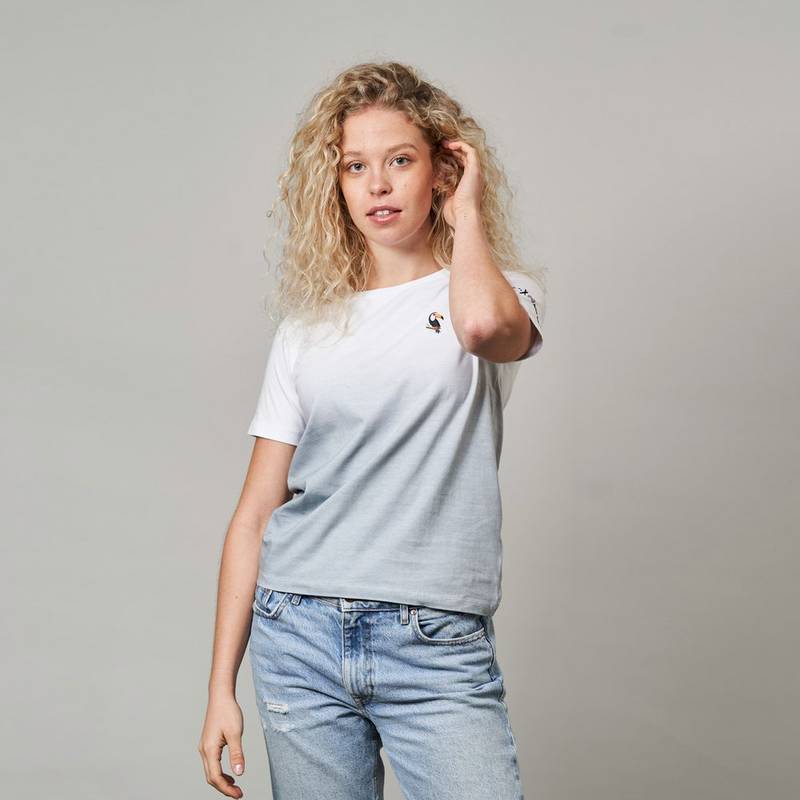 BIDI BADU Tropical Don Damen T-Shirt Tennisshirt Damen