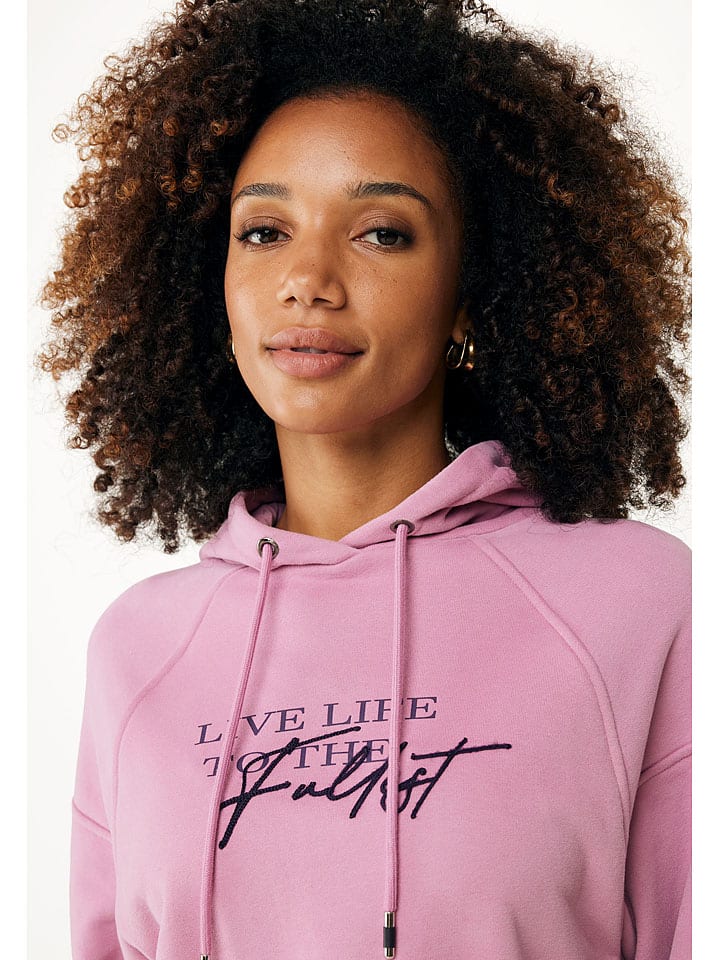 Mexx Hoodie in Rosa günstig kaufen